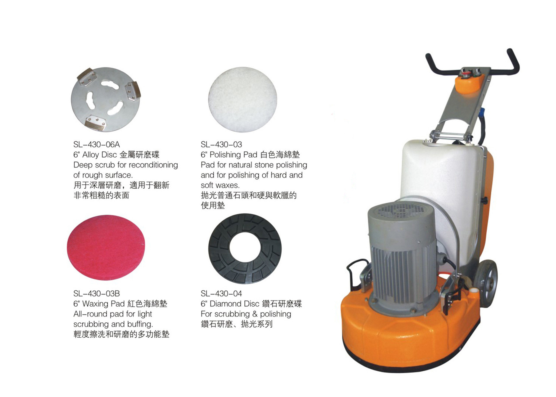 SL-428NT Floor Grinder And Polisher